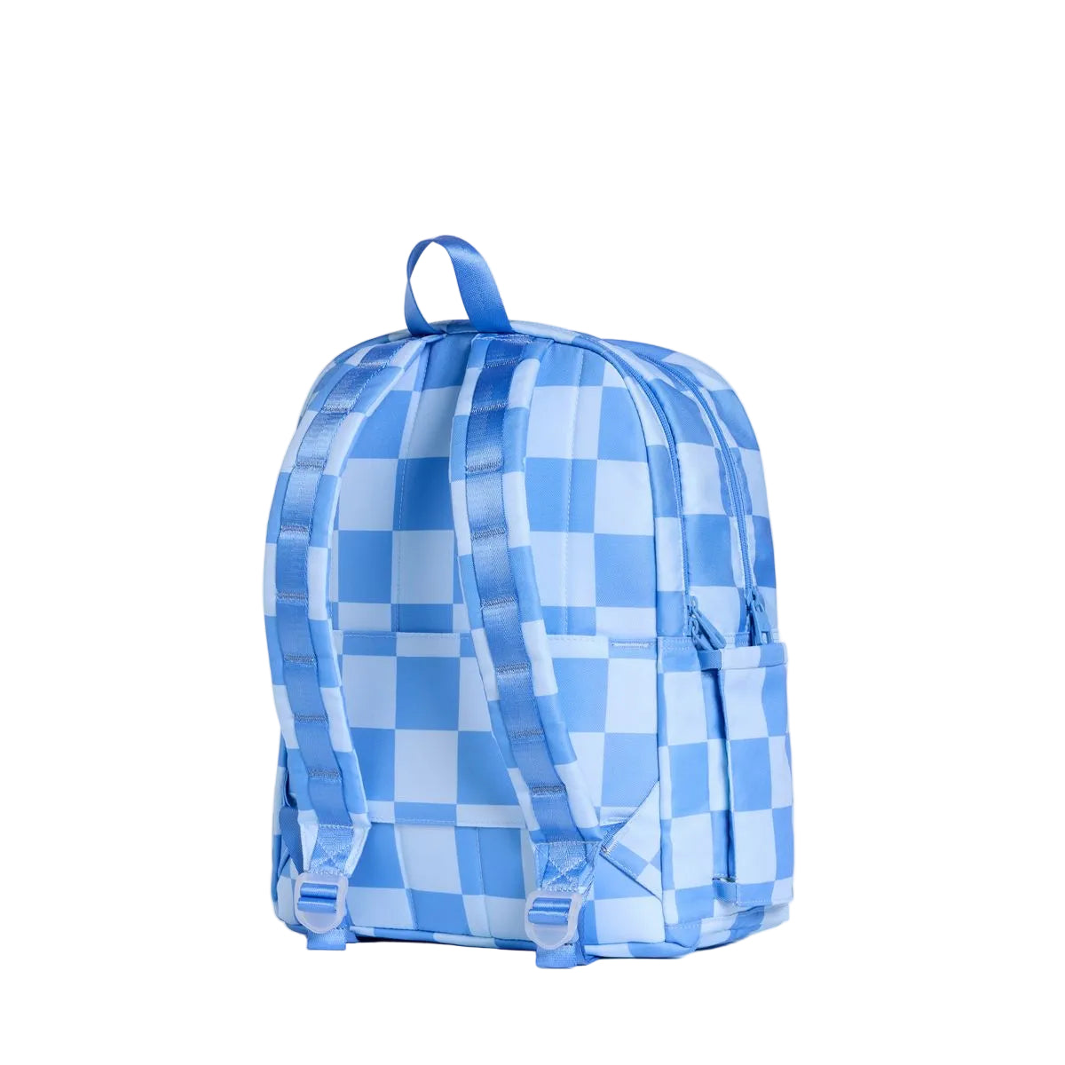Kane Double Pocket Backpack | Charms Blue Check