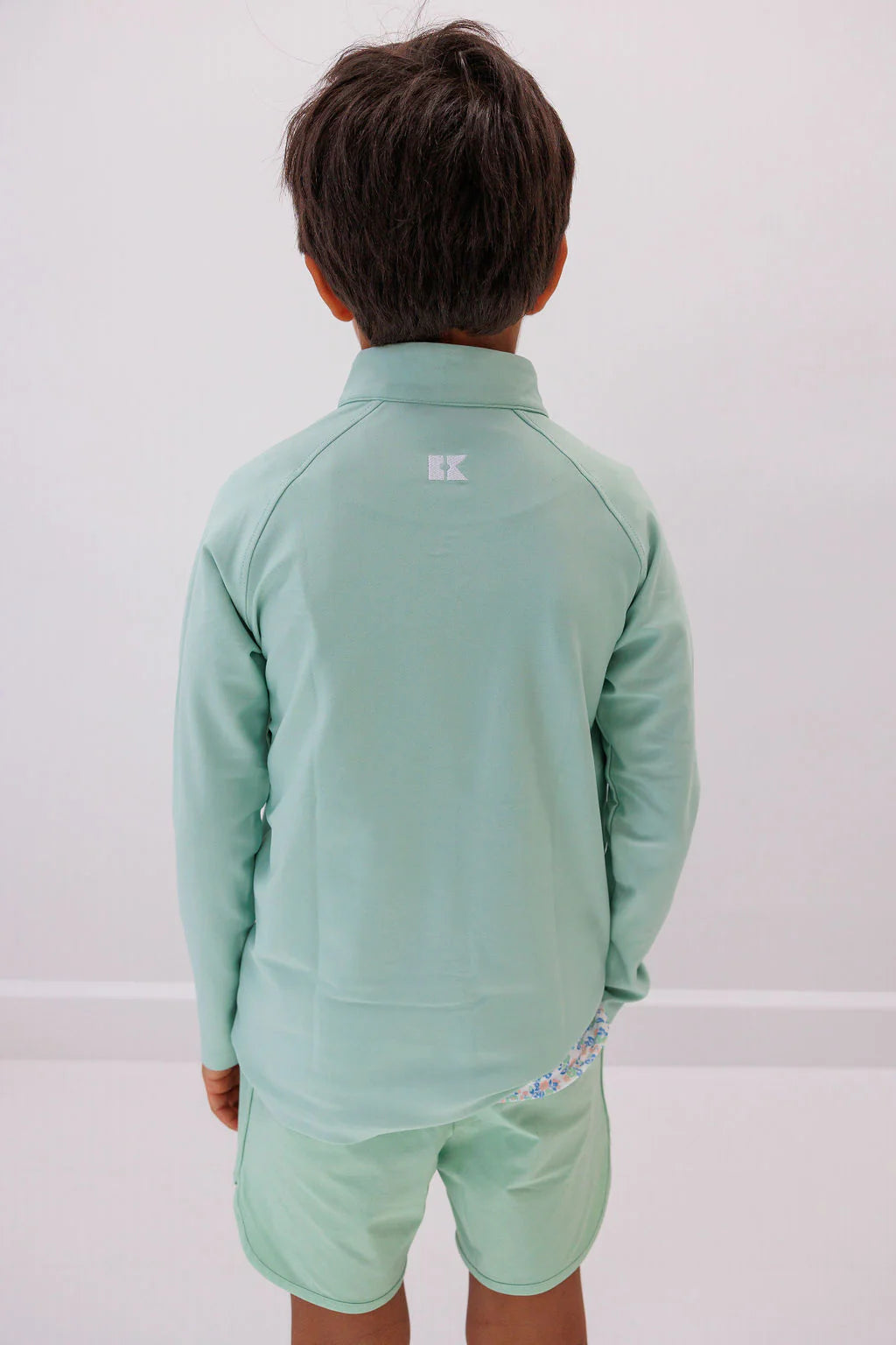 Half Zip | Palm Green