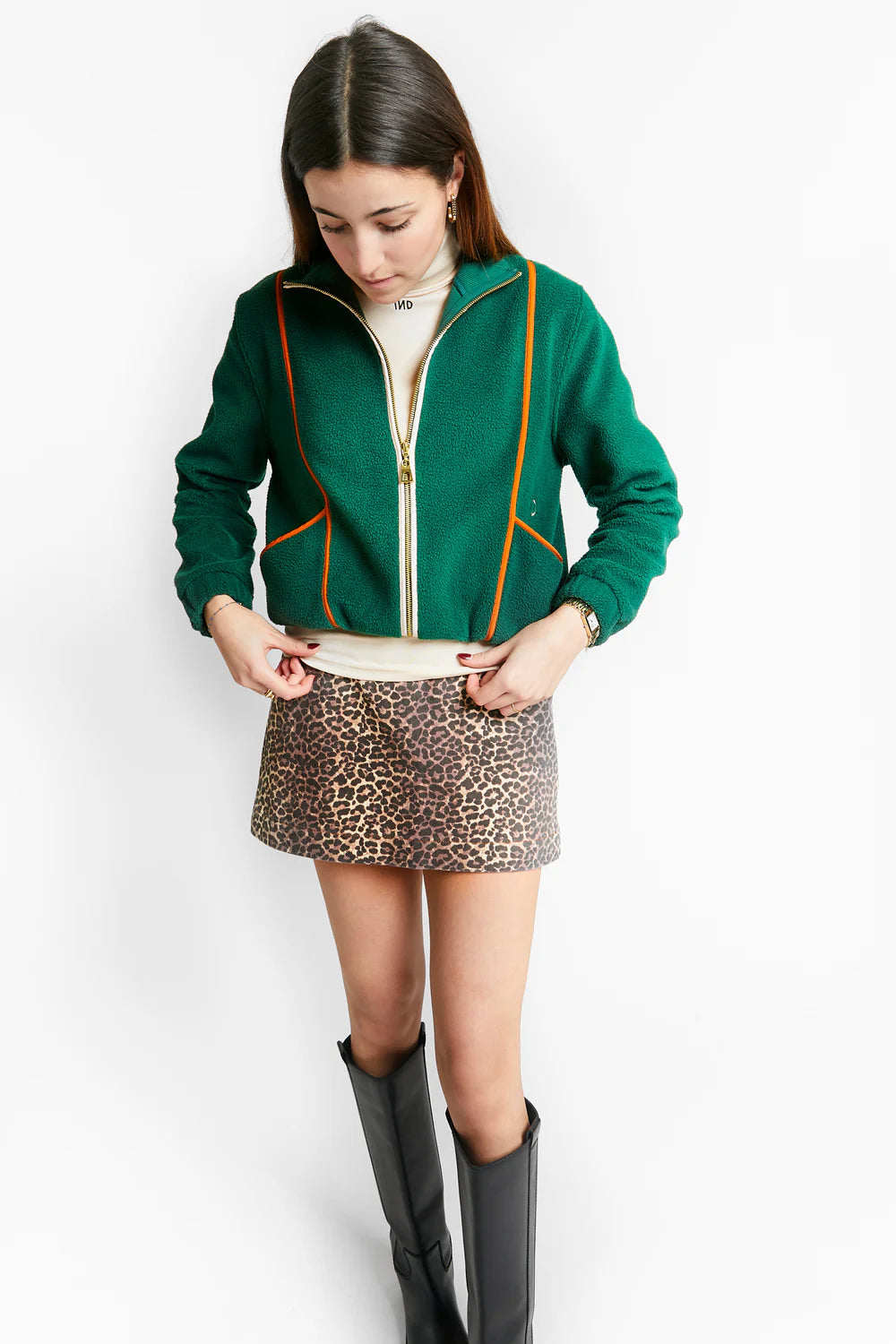 Tokyo Sweater | Moss Green