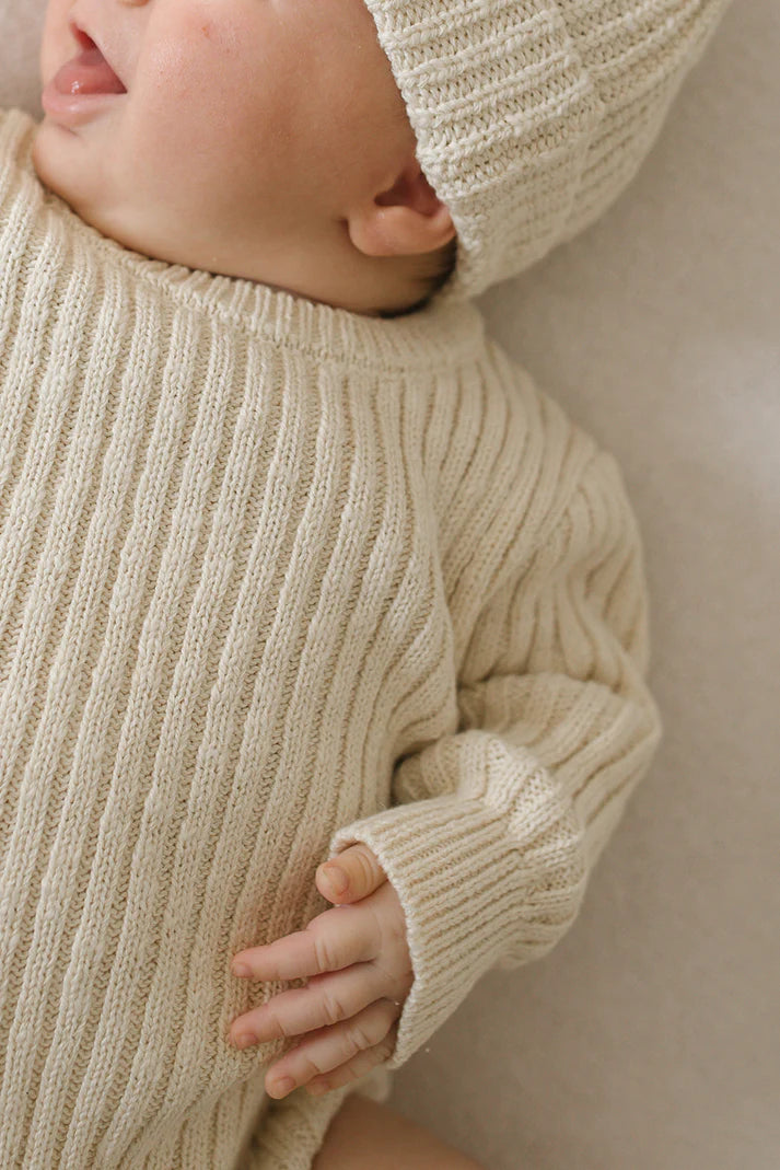 Teddy Bodysuit | Oatmeal