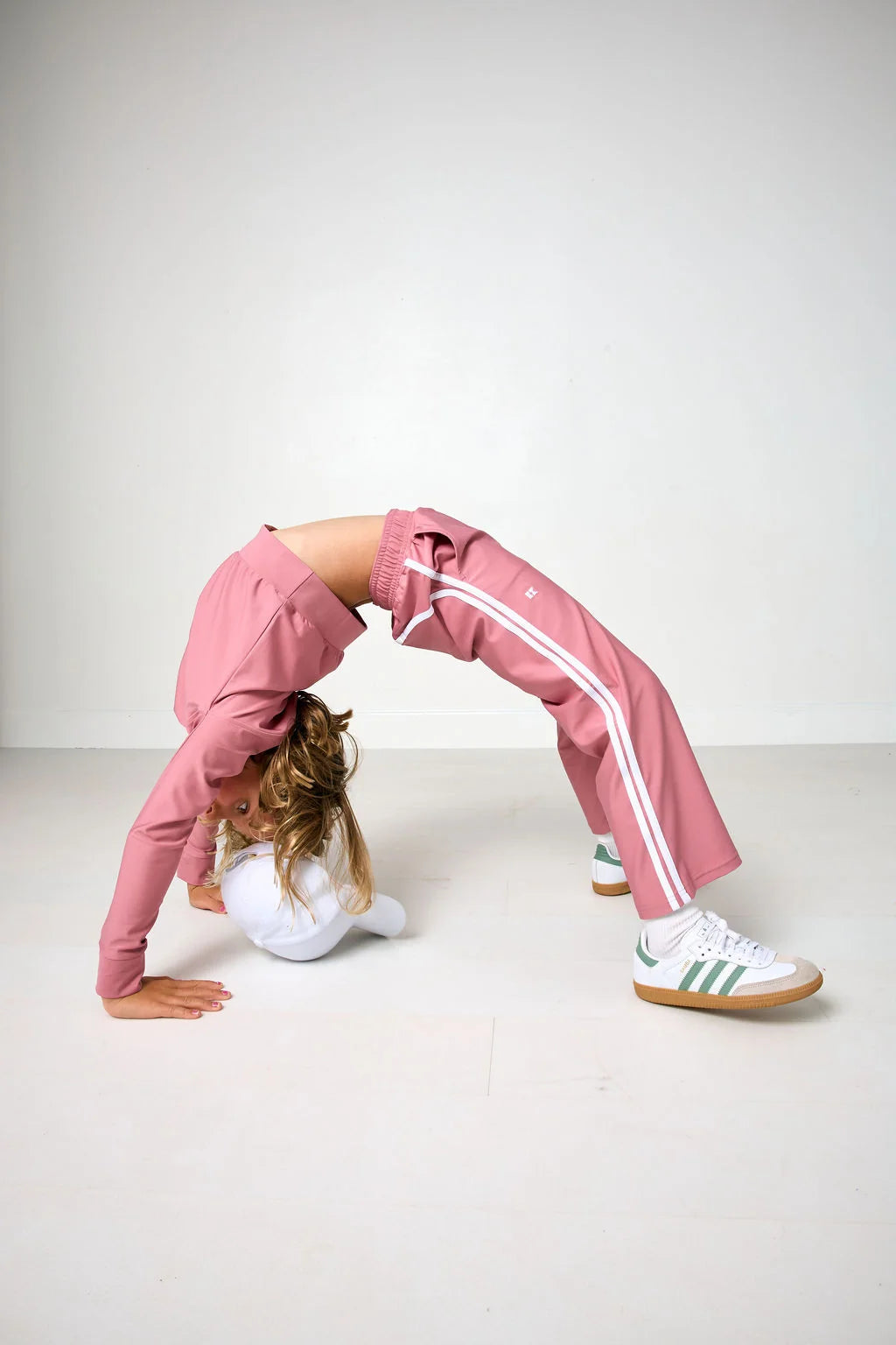 Crewneck Track Pant Set | Dusty Pink