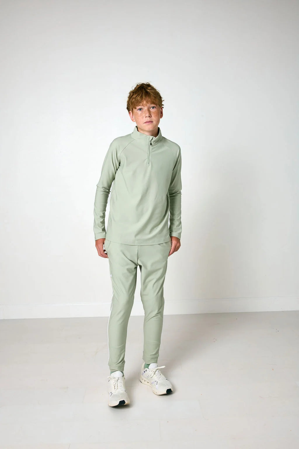 Retro Warm-up Jogger | Sage
