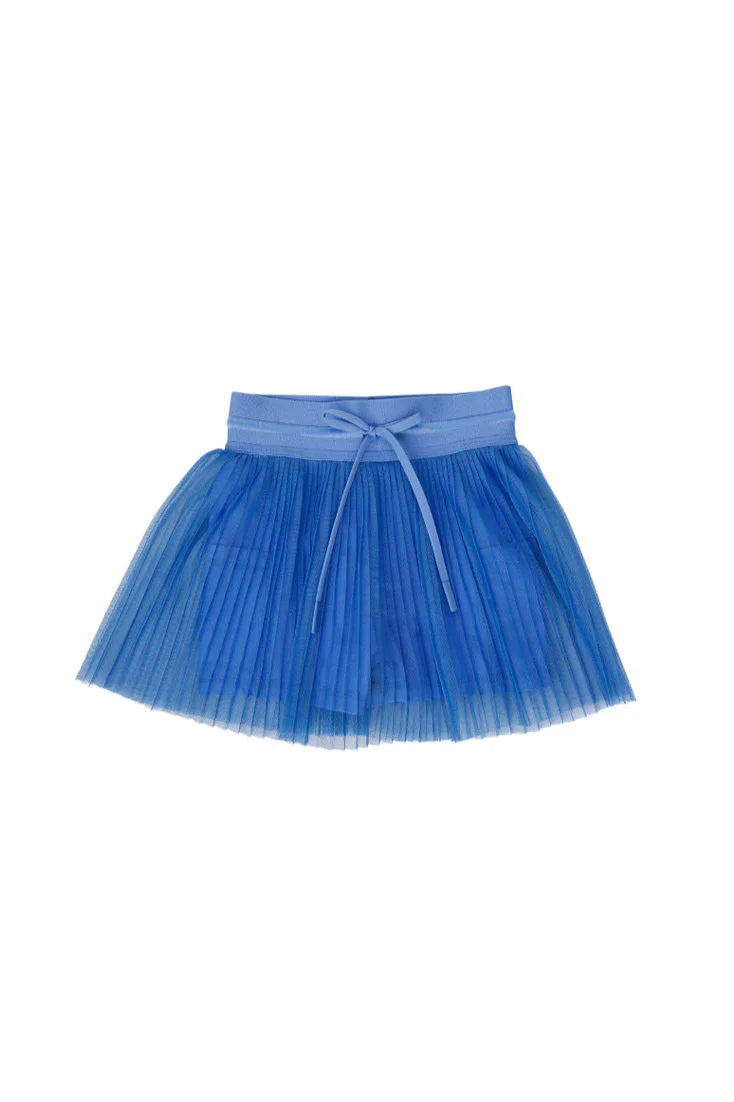 Girls Pleated Skort | Blue