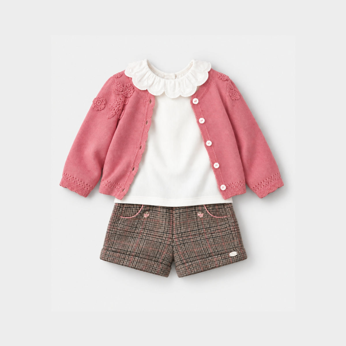 Check Pattern Shorts | Brown