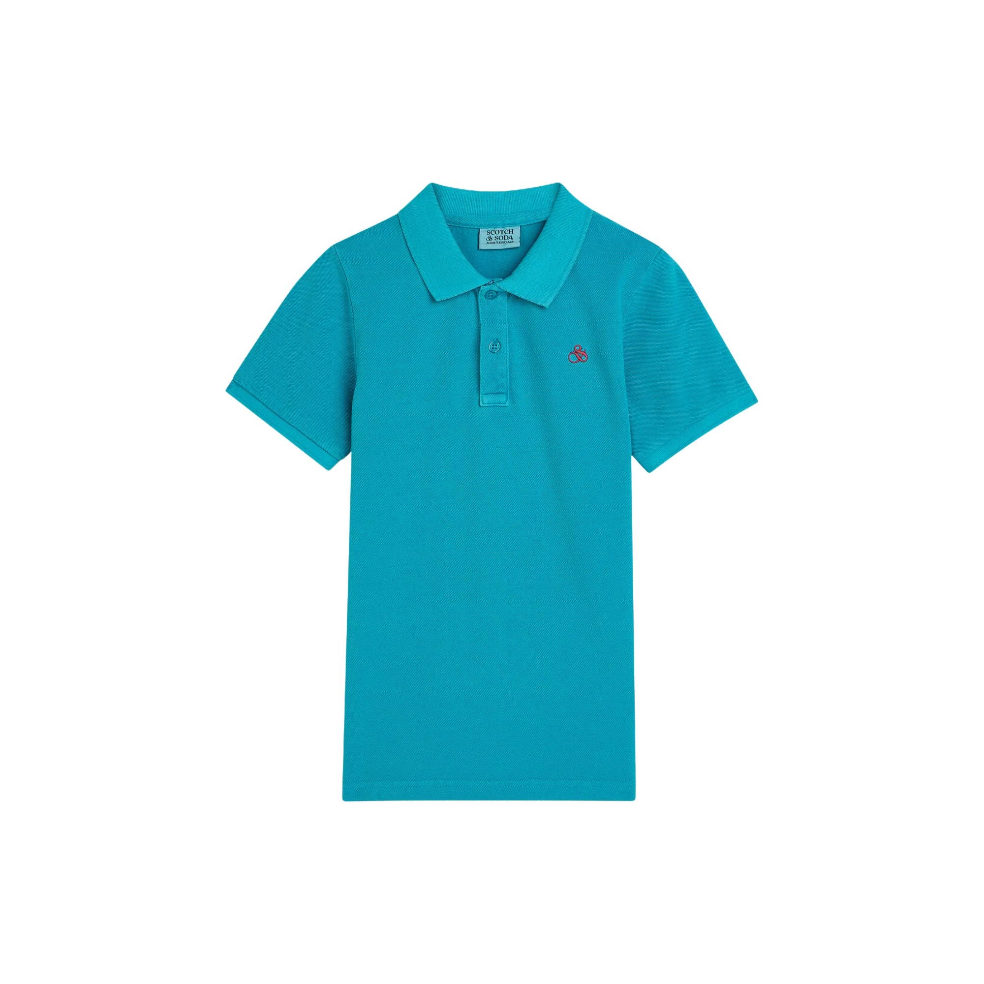 Polo T-Shirt Embroidery | Tahitian Teal