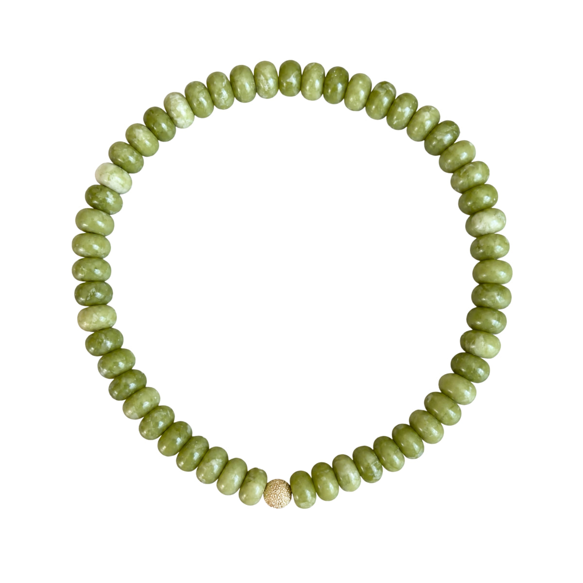 Semi Precious Necklace | Green Tea