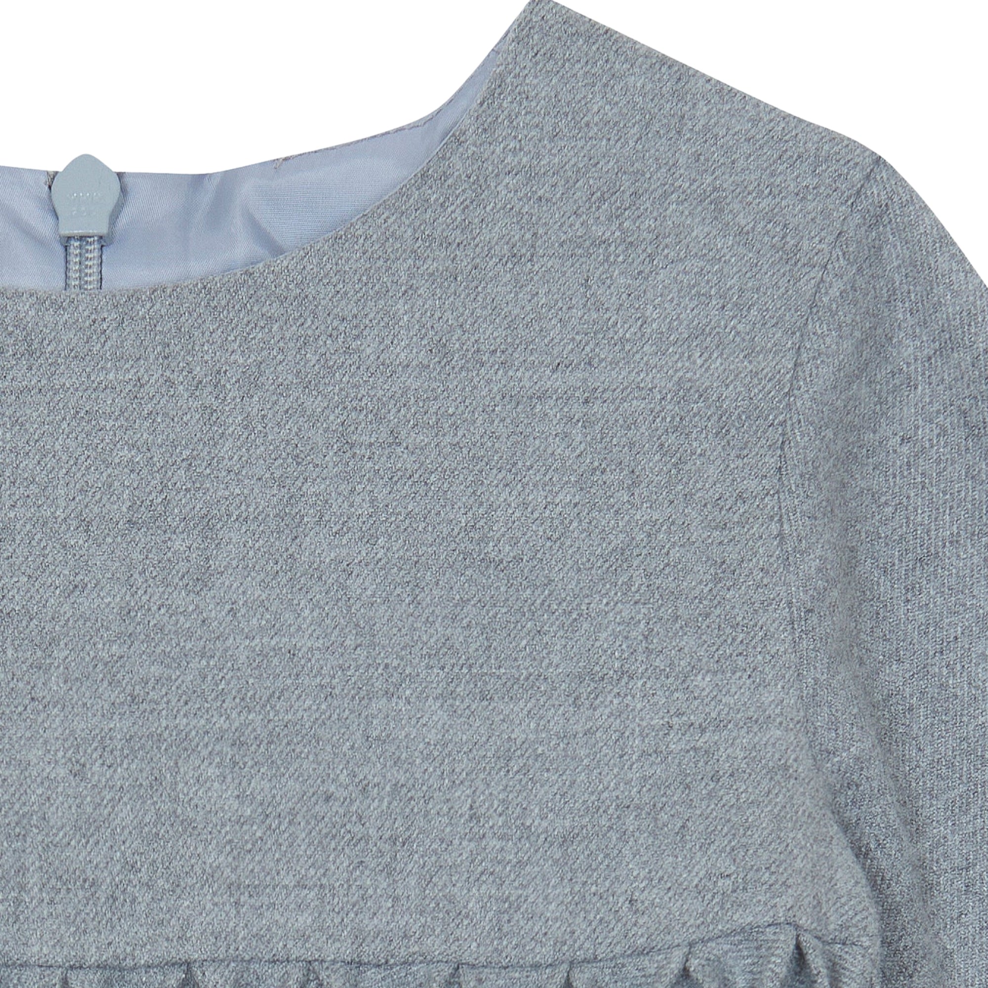 Pleated Dress | Grey