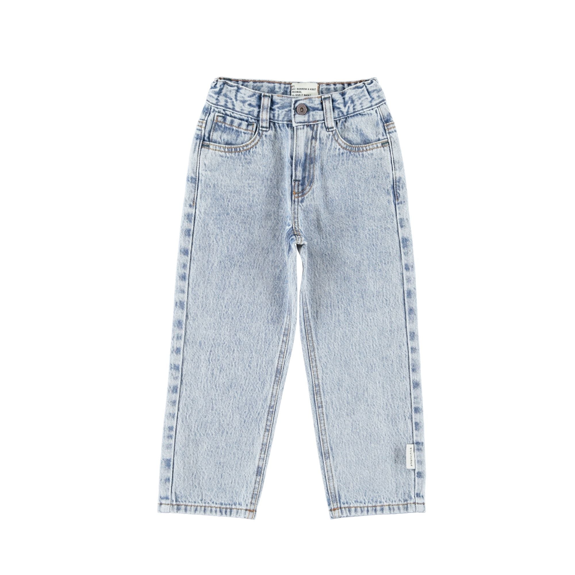 Denim Set | Fadded Light Blue Denim
