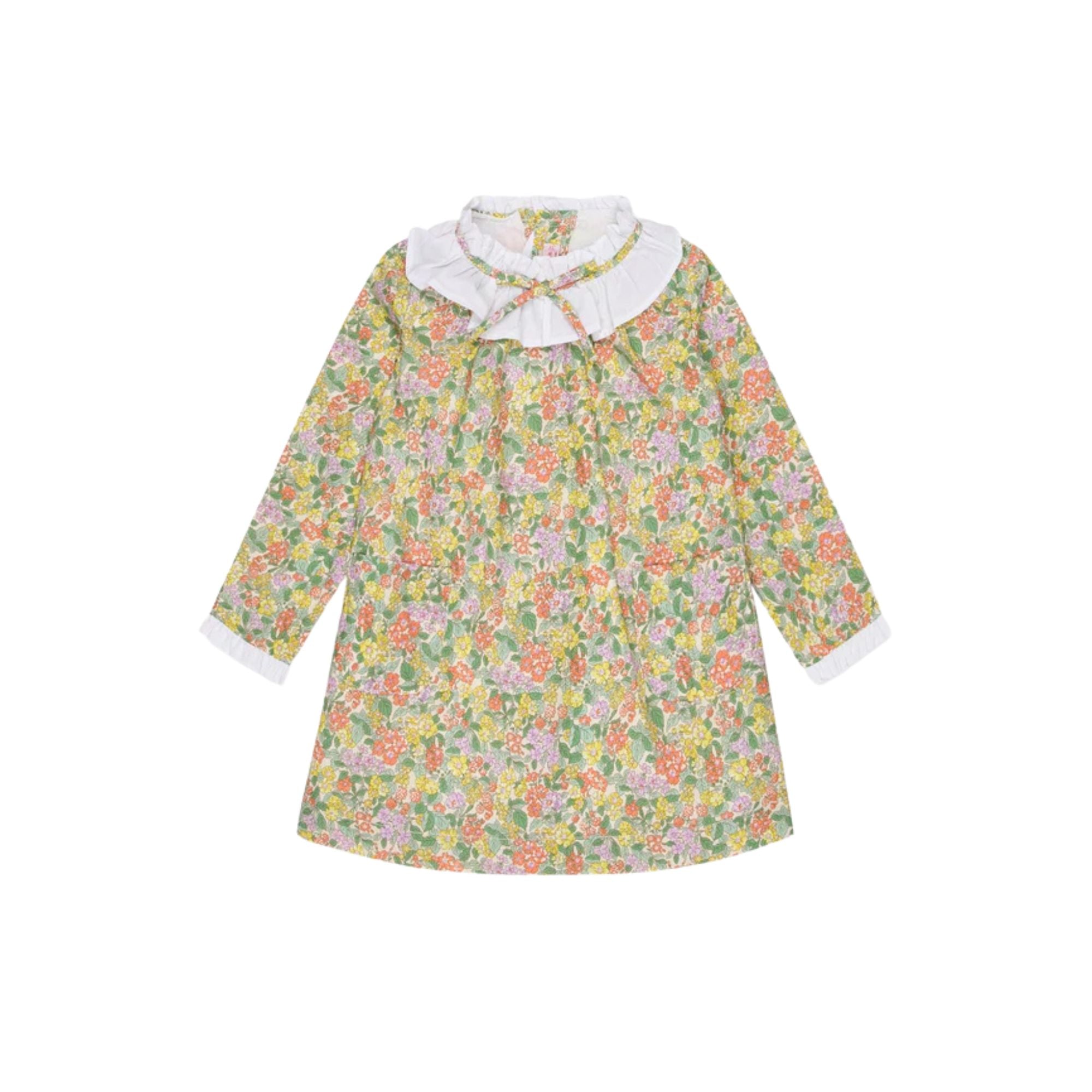 Odisea A-Line Dress | Yellow Floral