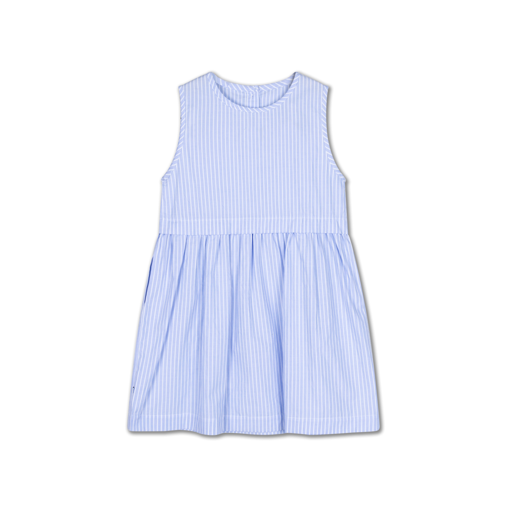Line Dress | Oxford Stripe