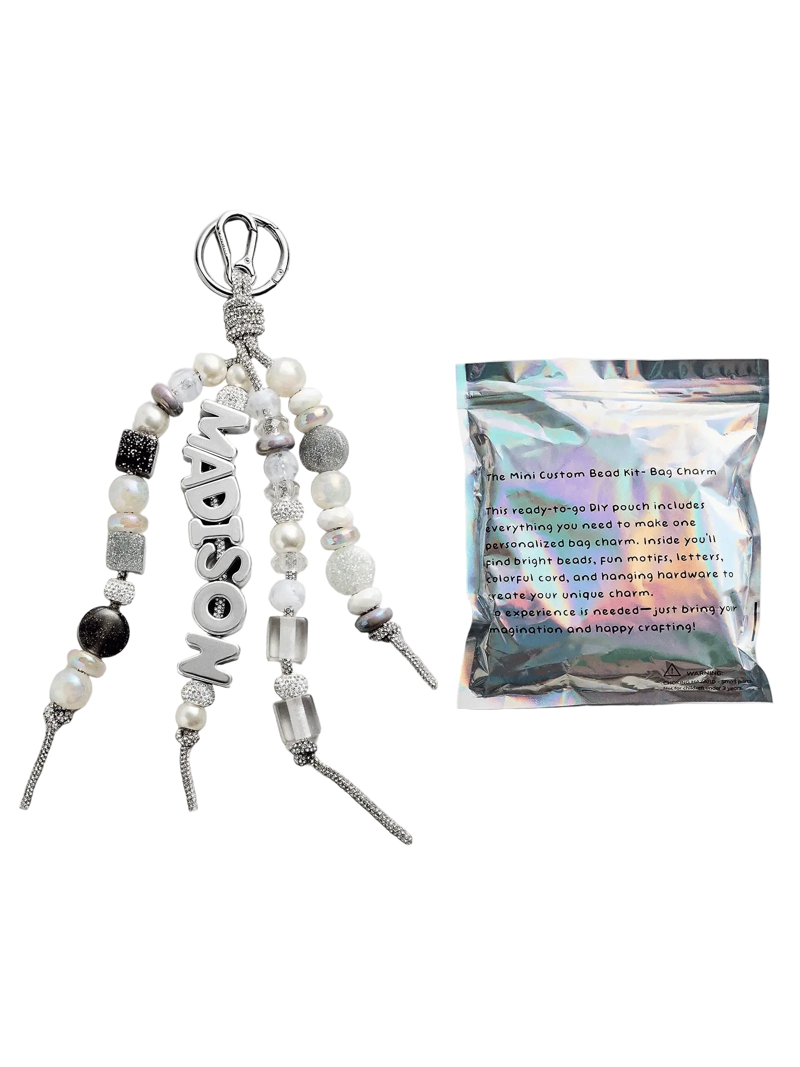 Mini Custom Bead Kit | Silver