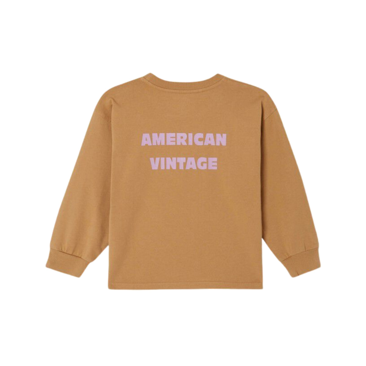 Fizvalley Long Sleeve T-Shirt | Vintage Peanut Butter
