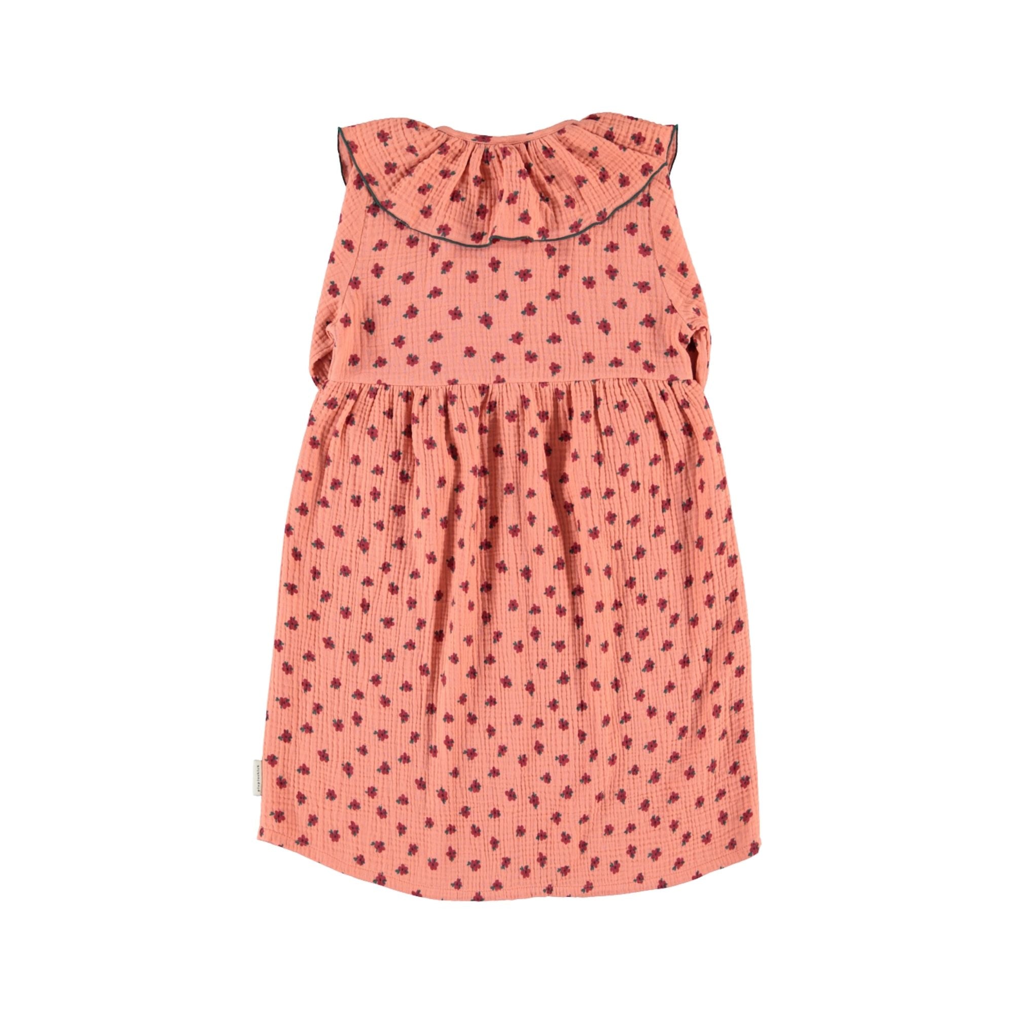 Long Dress | Pink with Flowers