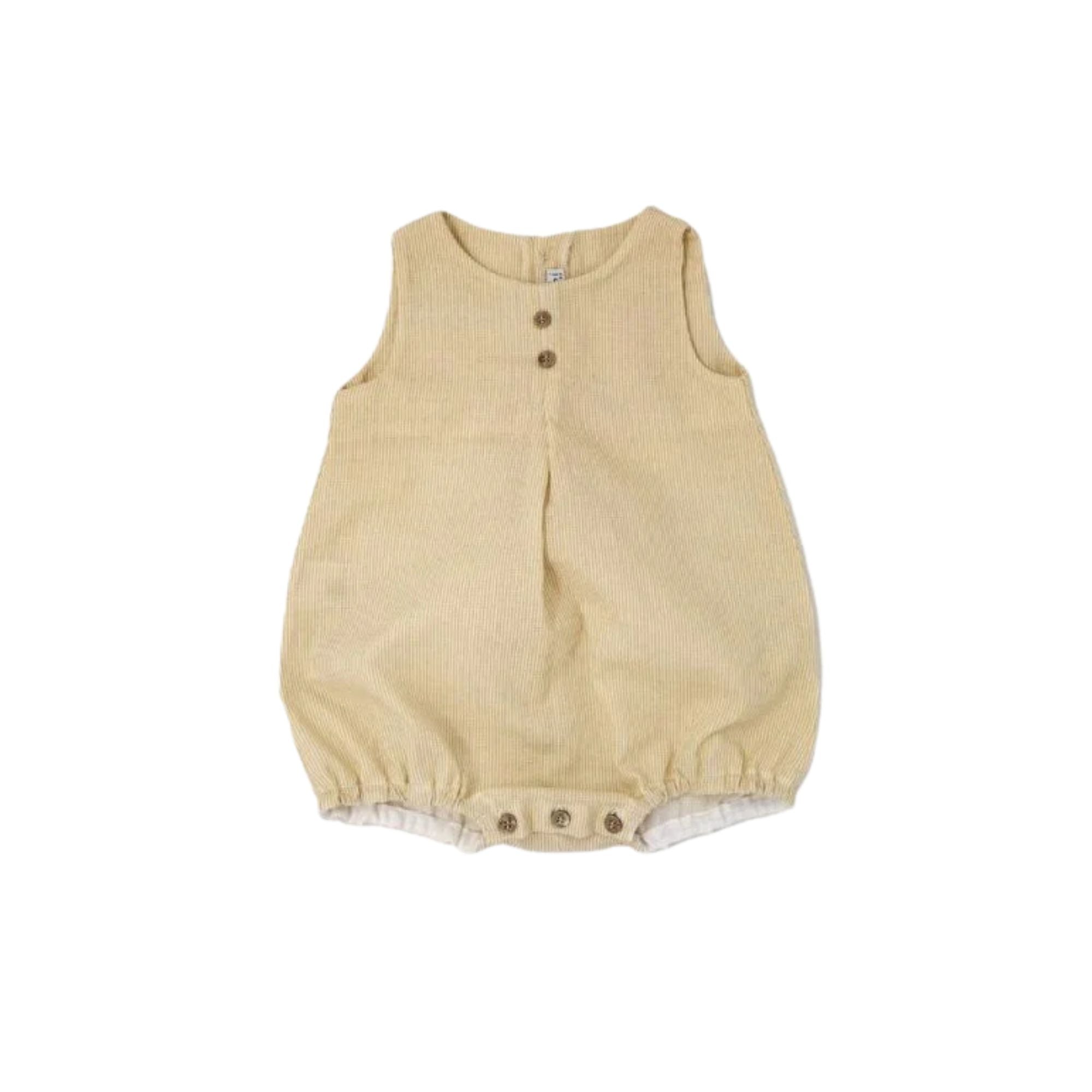 Stripe Romper | Yellow