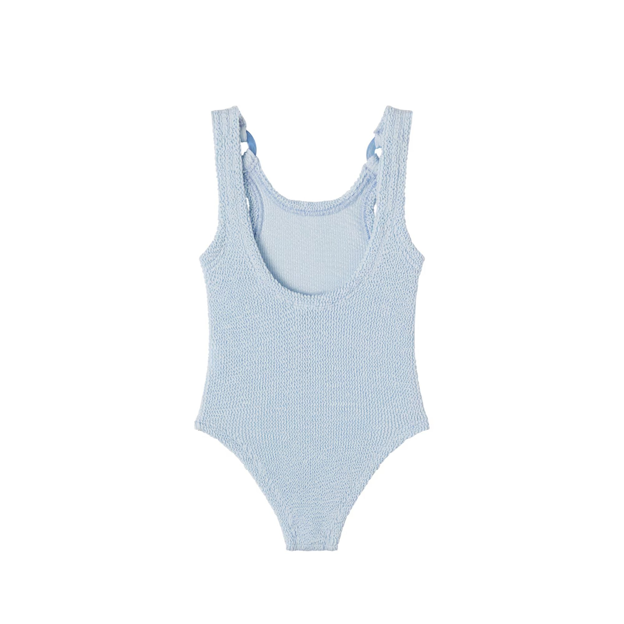 Domino Swim | Metallic Ice Blue