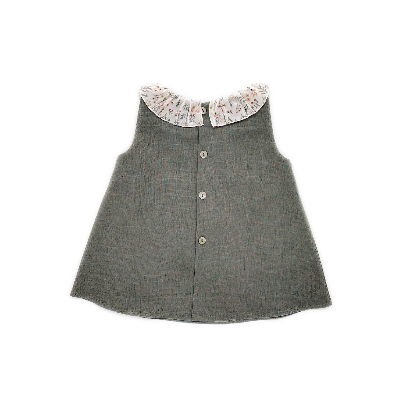 Ruffle Green Forest Dress