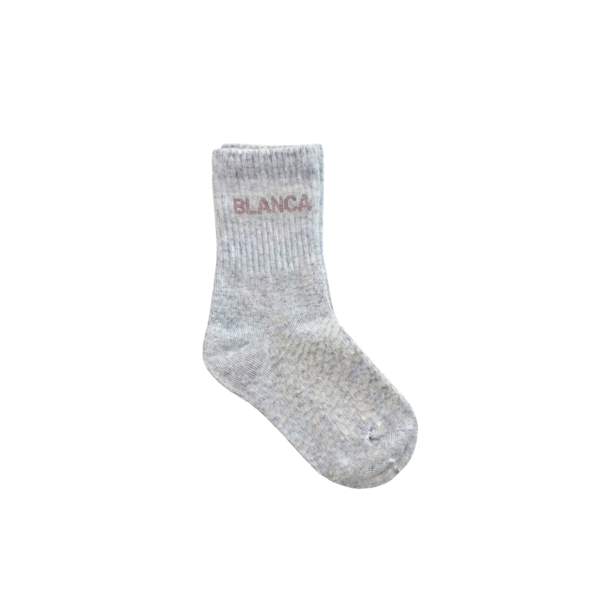 Socks | Marl Grey & Mauve