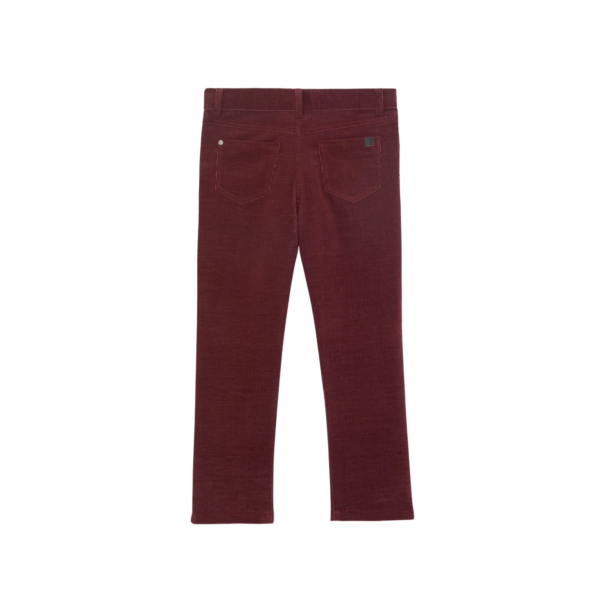 Tailored Trousers | Burgundy