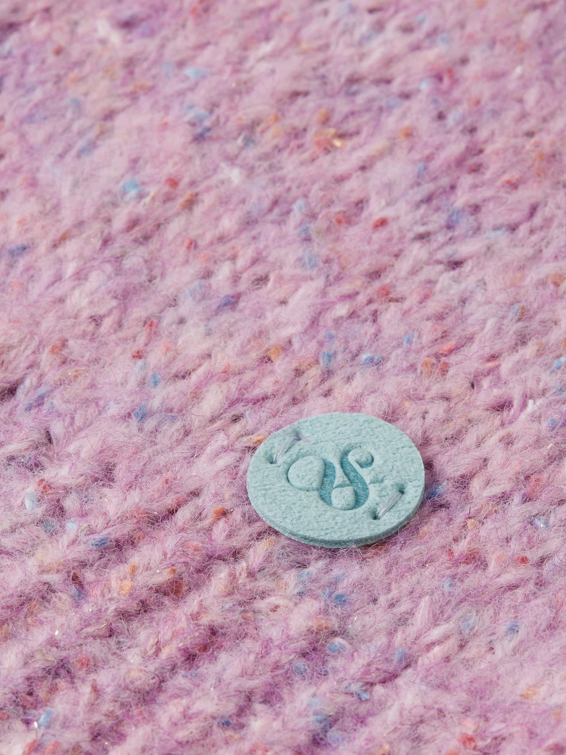 Blend Dropped Shoulder Pullover | Violet Melange