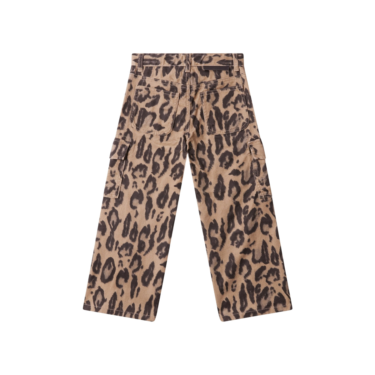 Denim Ocelot Pants | Hazelnut/ Black