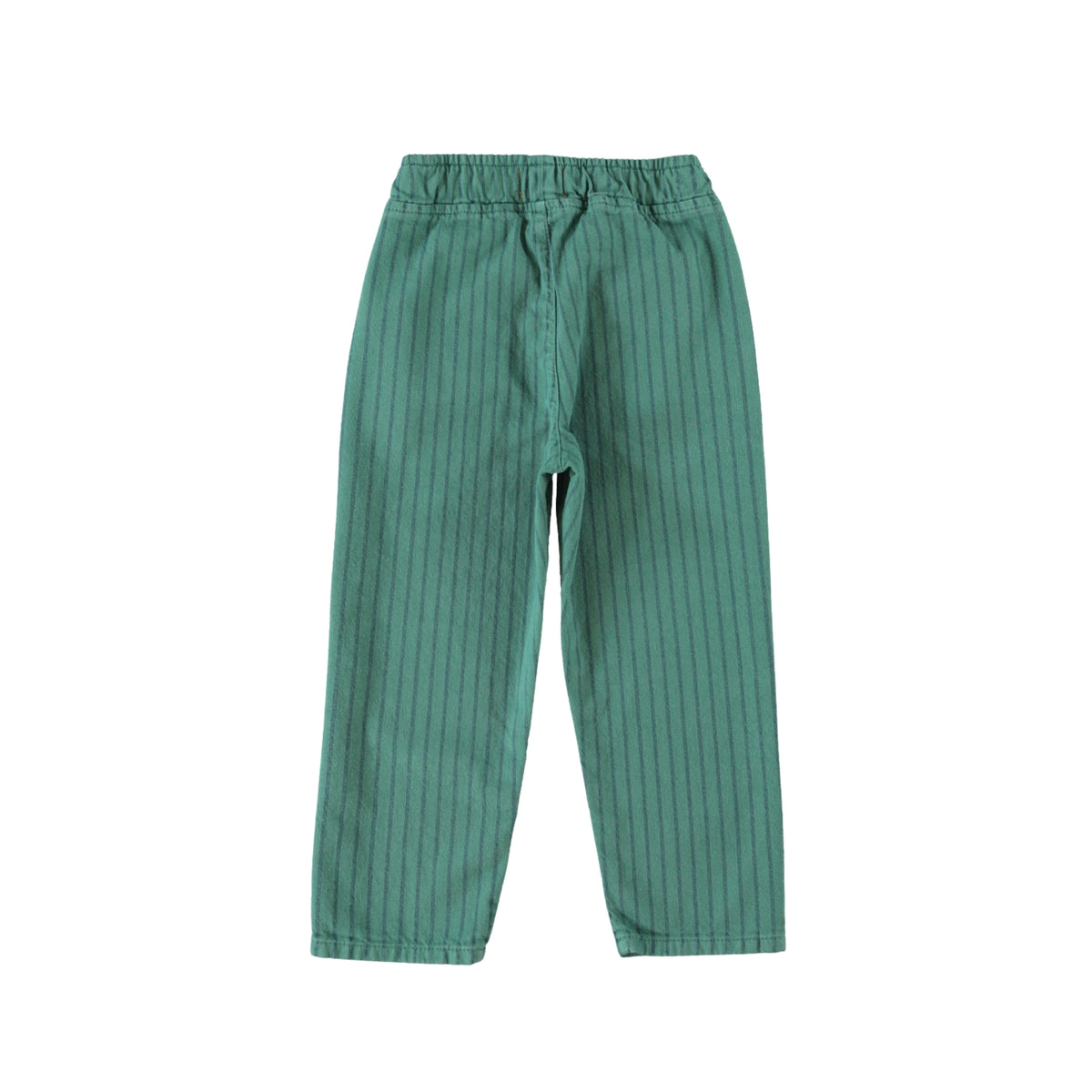 Trousers | Green with Black Stripes