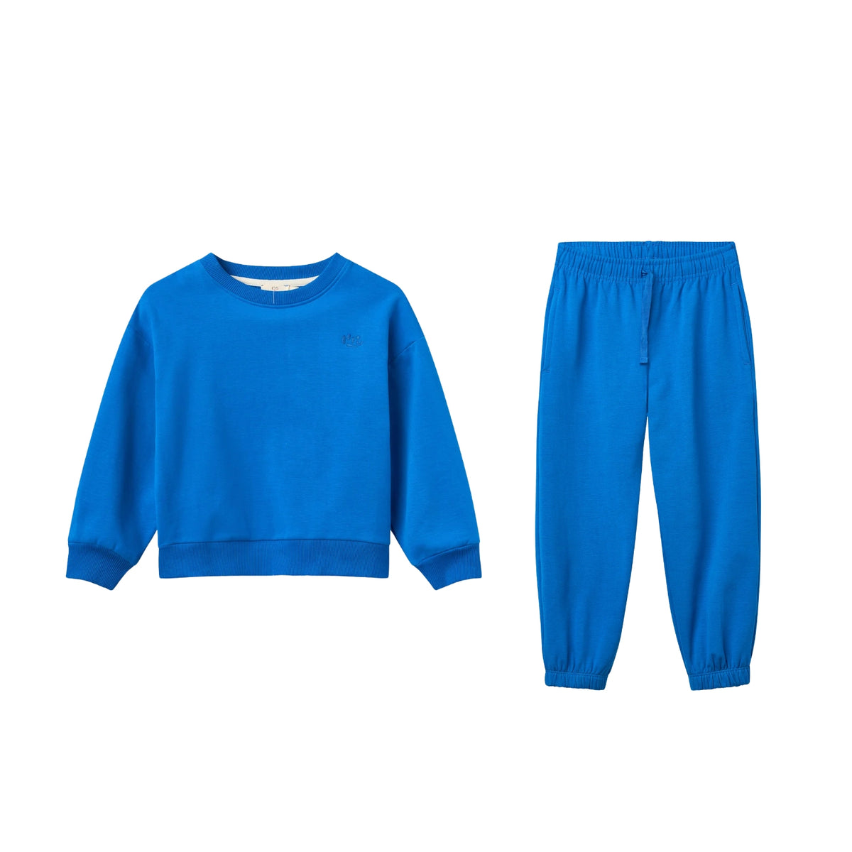 Classic Sweatshirt Set | Sharp Blue