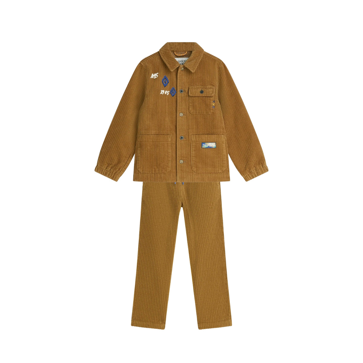 Corduroy Jacket Set | Dijon