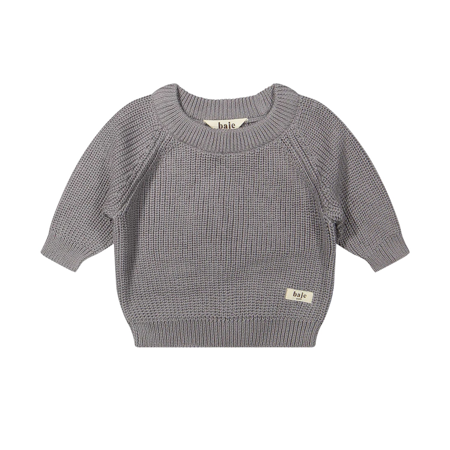 Santis Baby Sweater Set | Grey Steel