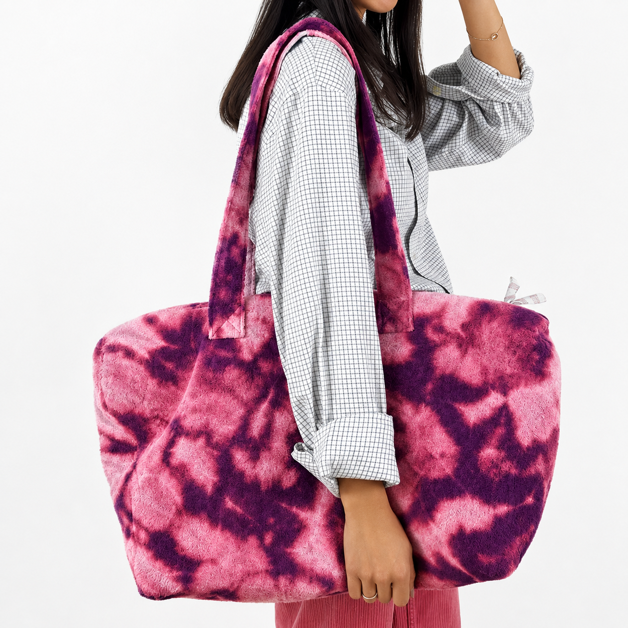 Socco Tie & Dye Bag | Pink Sunset