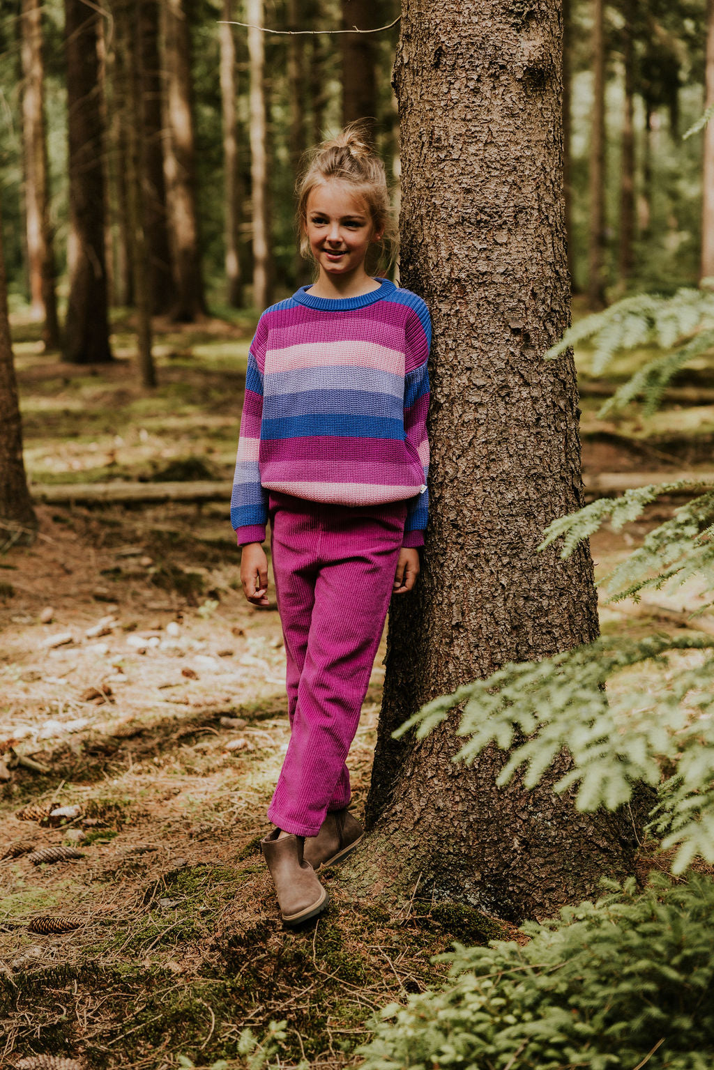 Beau Corduroy Trousers | Purper
