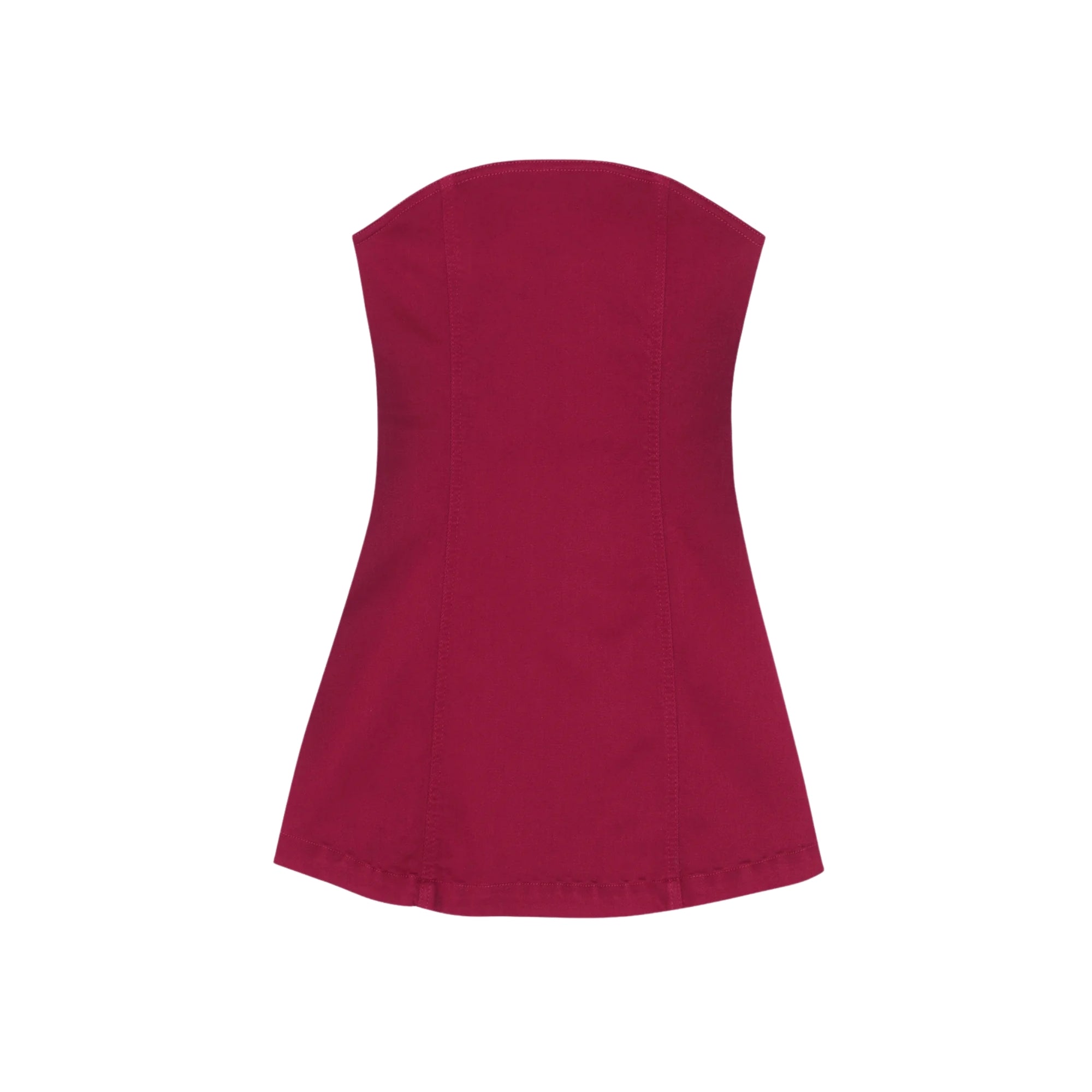 Bety Strapless Denim Dress | Rouge