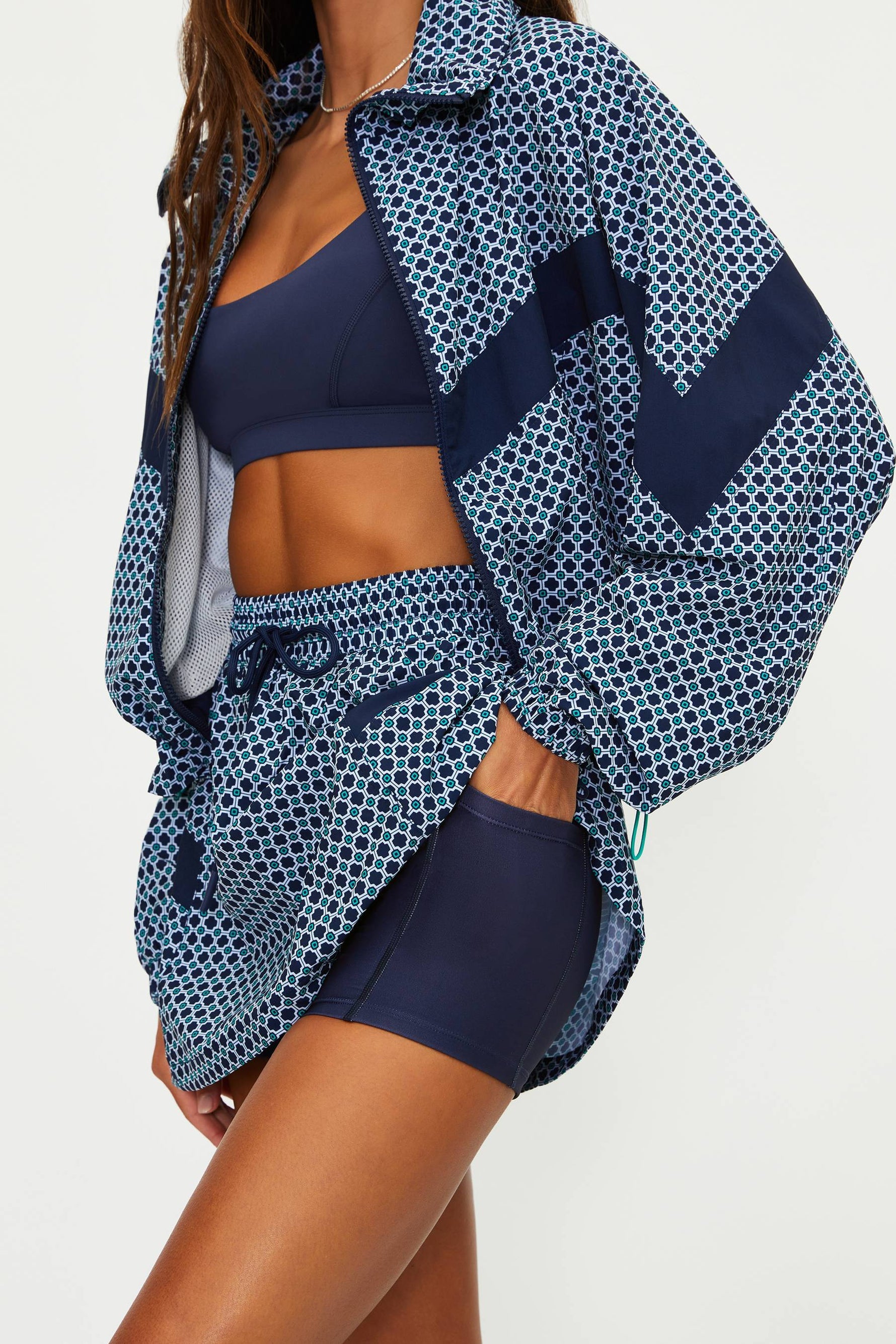 Womens Clyde Skirt | Twilight Tides Geo