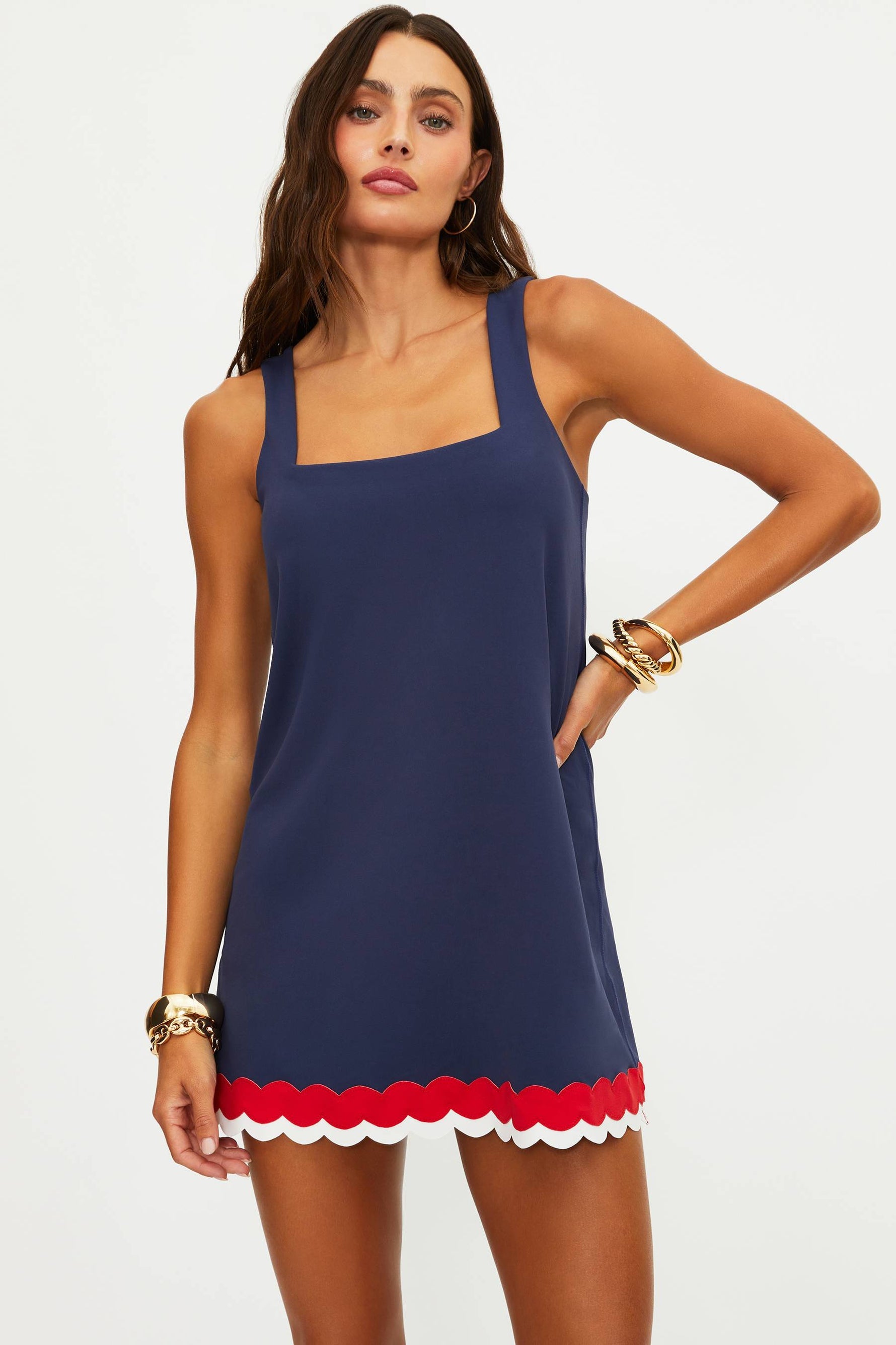 Womens Mischa Dress | Twilight Firework Colorblock