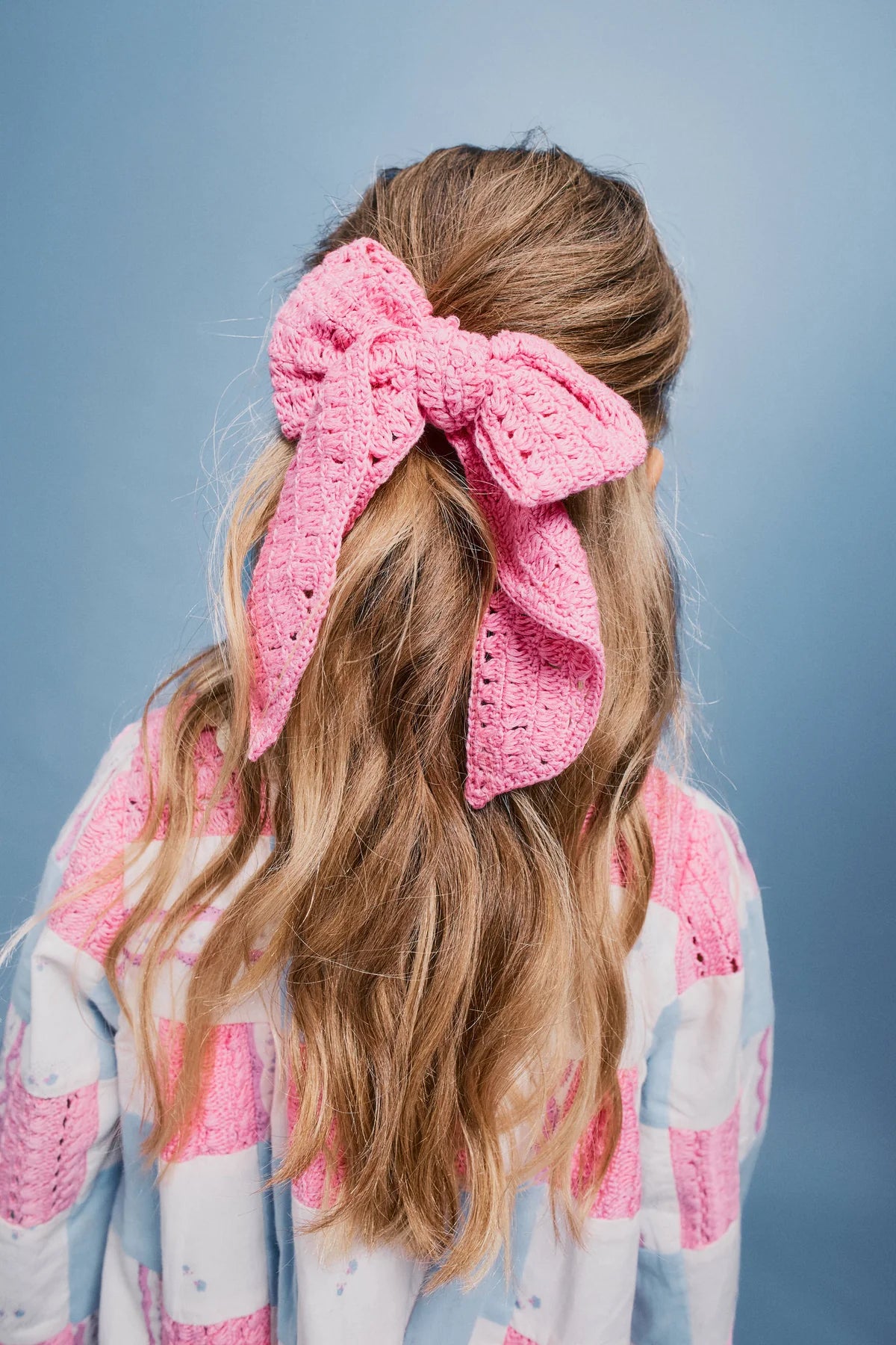 Ada Crochet Bow | Pink Crochet