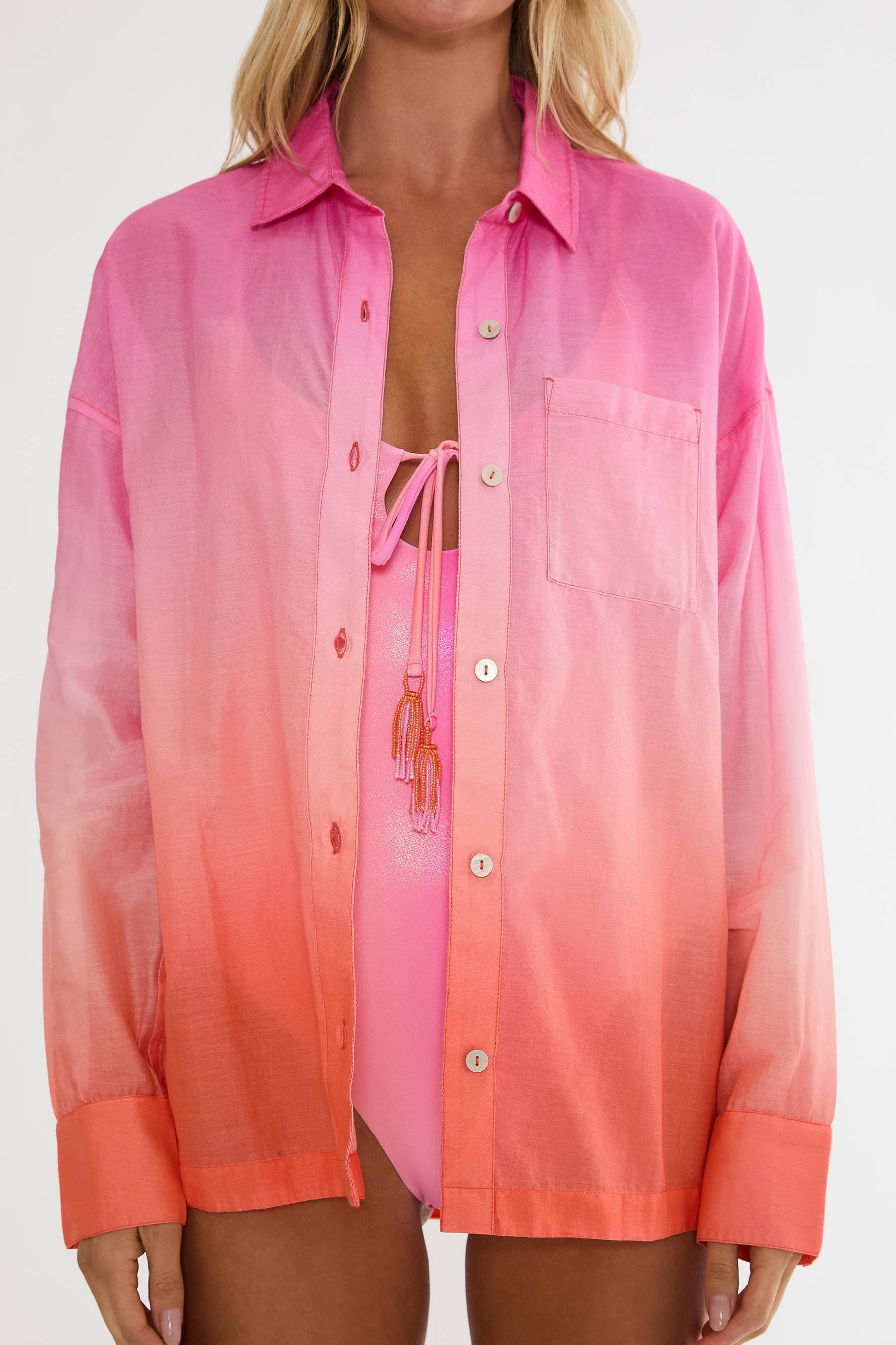 Womens Cassidy Petal Top | Sunrise