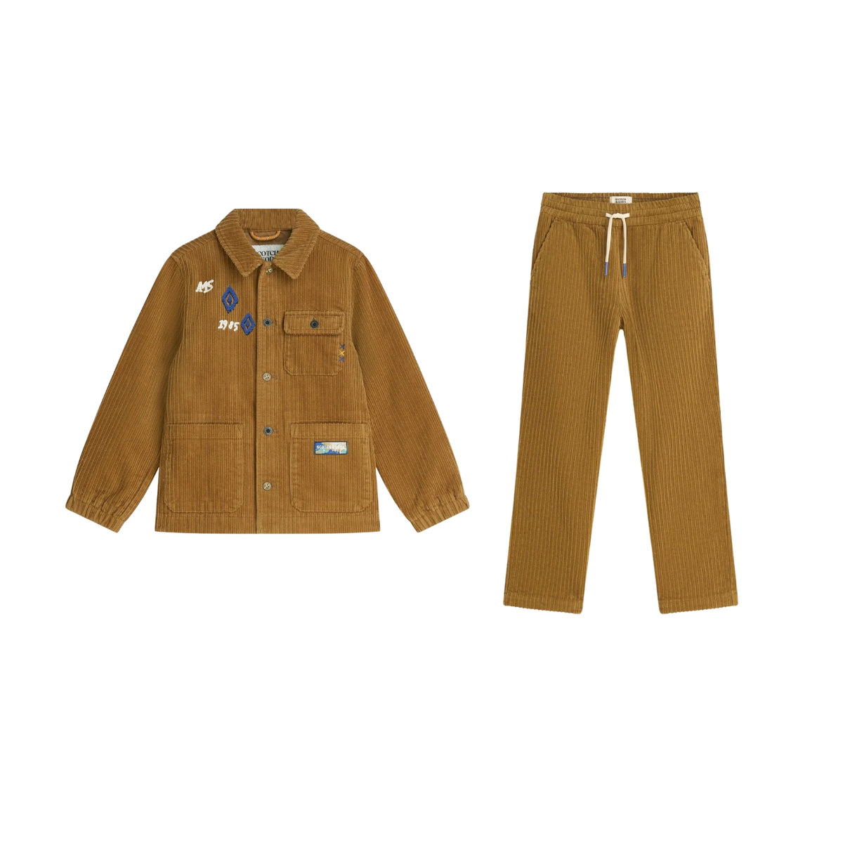 Corduroy Jacket Set | Dijon