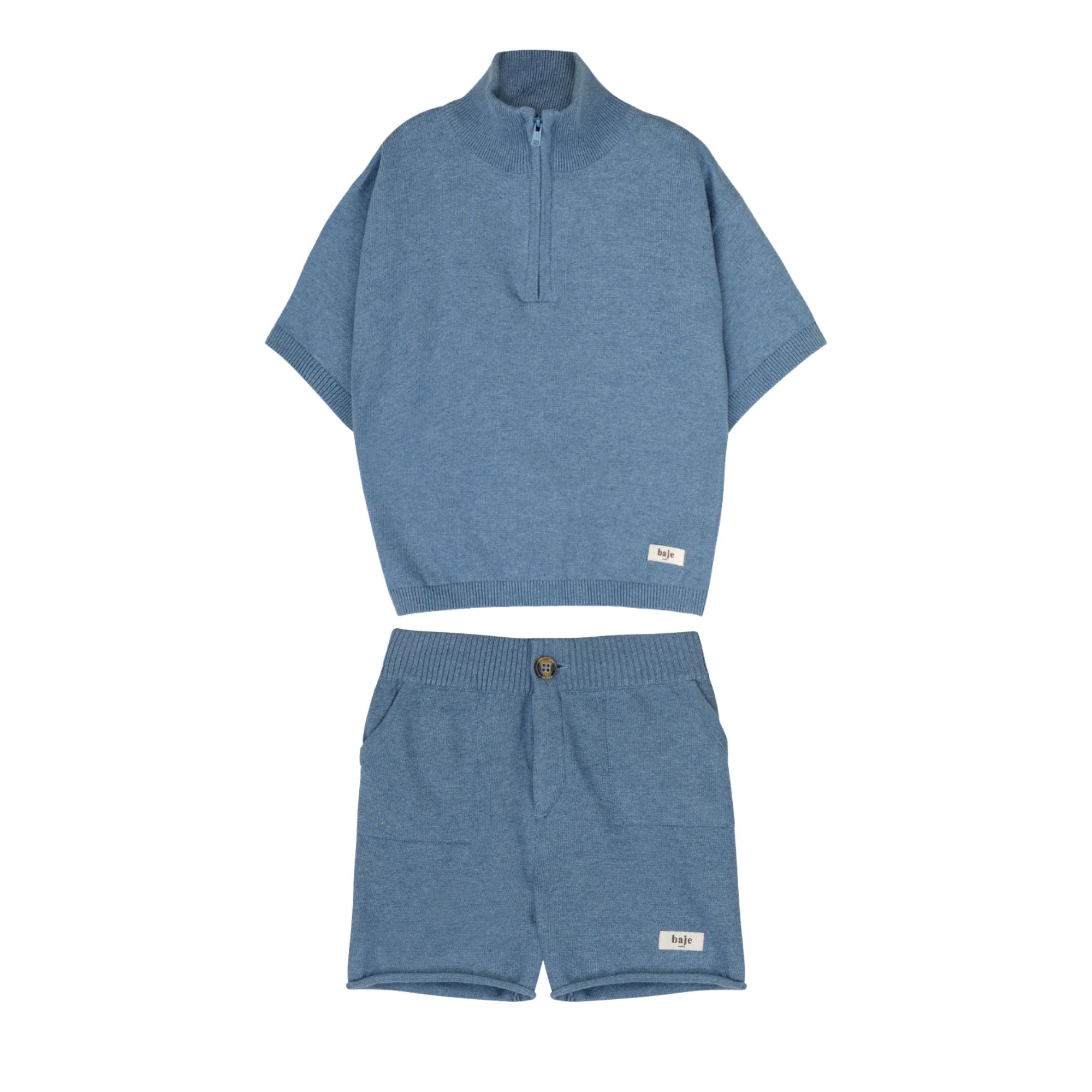 Fayon Shorts Set | Blue Sea