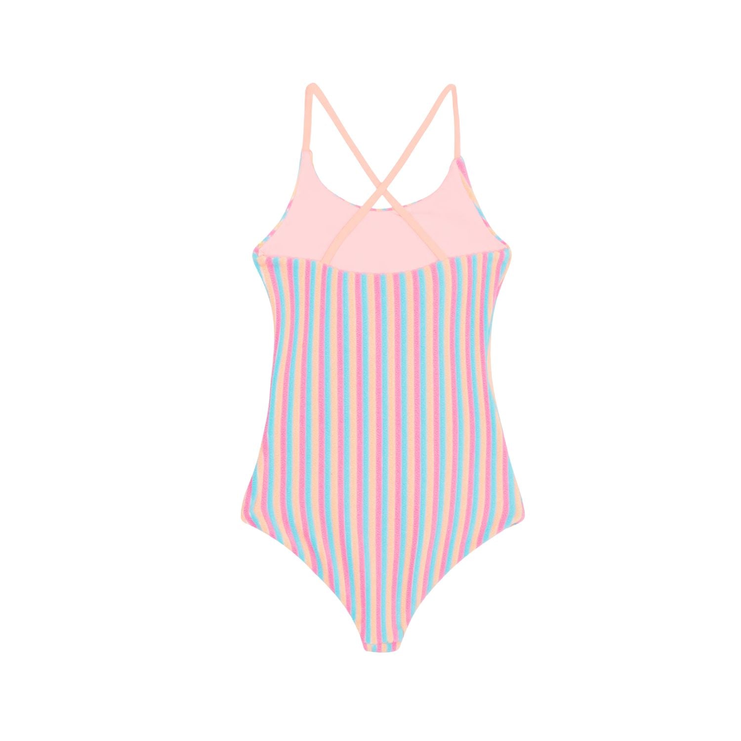 Little Julia One Piece | Petal Stripes