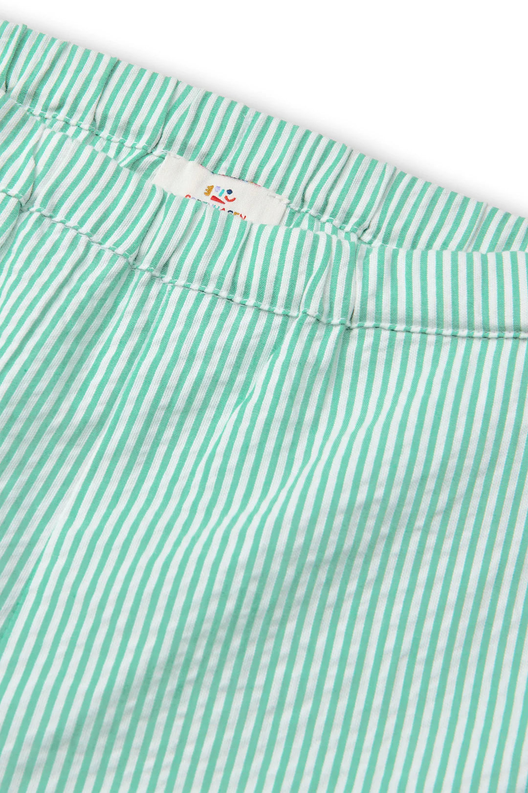 Seersucker Shorts Sporty | Green