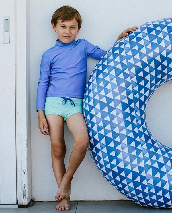 Turbot Rash Guard | Indigo