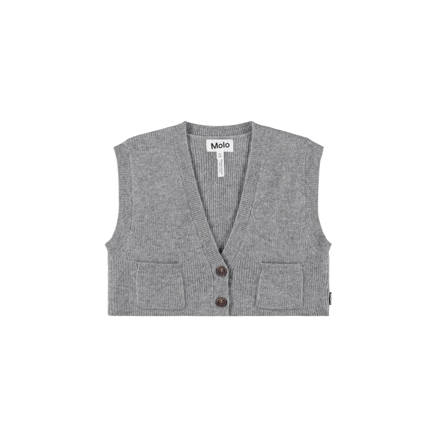 Gianni Vest | Grey Melange