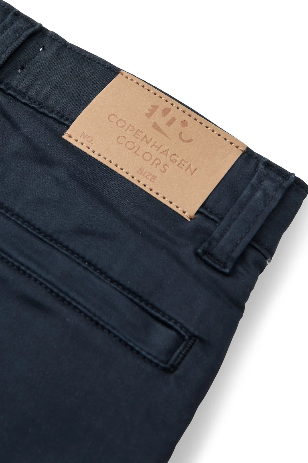 Stretchy Silky Twill Chino Pants | Navy