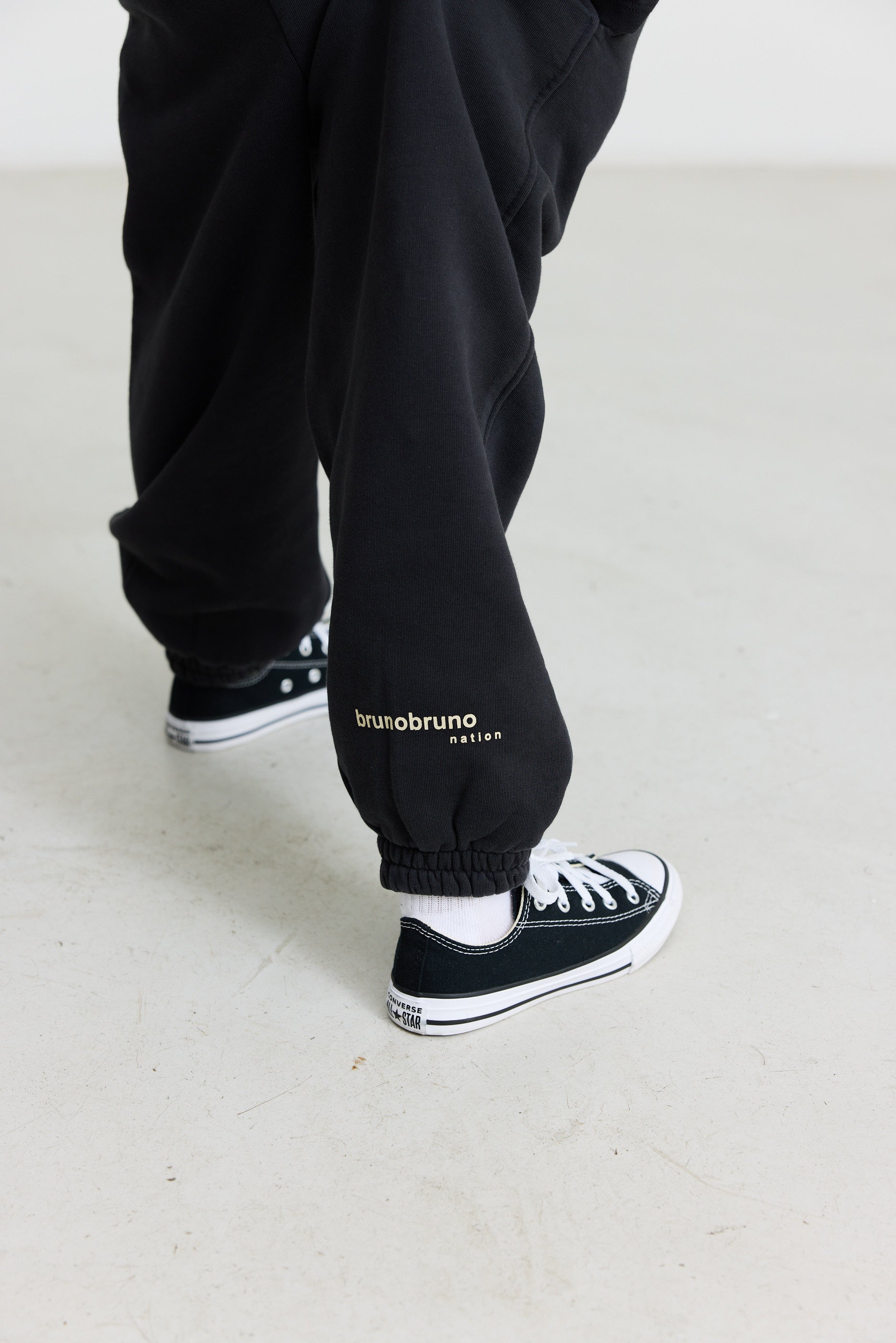 Norah Sweatshirt Set | Jet Black