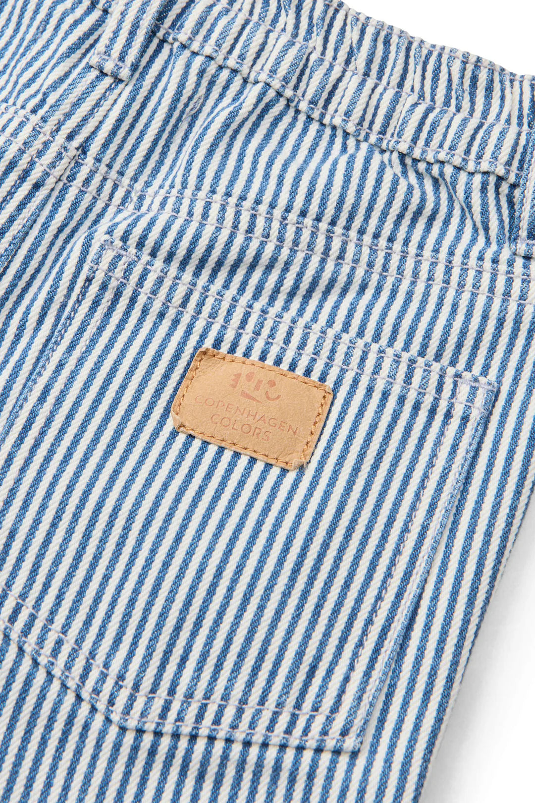 Stripe Twill Shorts | Denim Blue Stripe