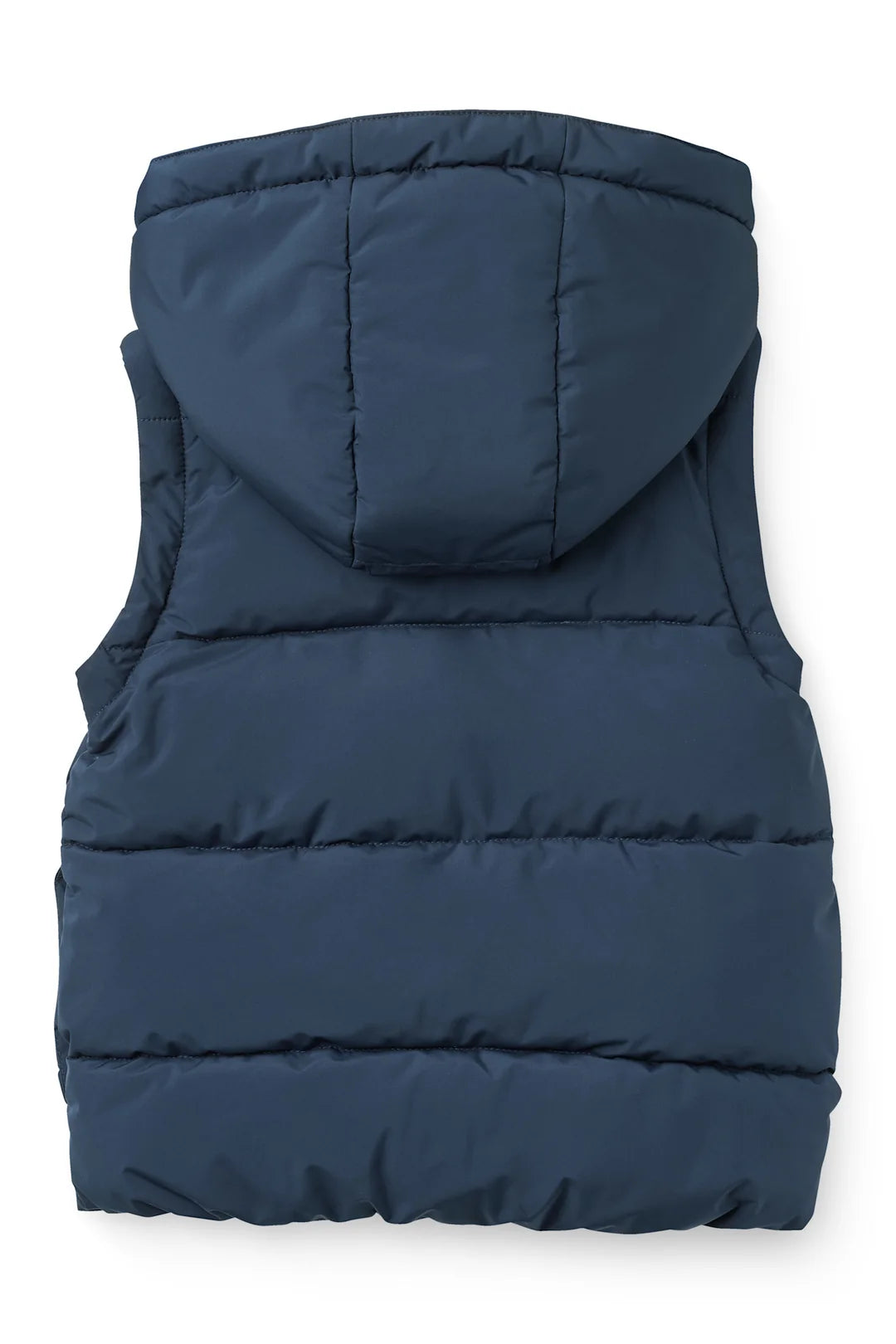 Puffer Jacket with Removable Sleeves | Navy