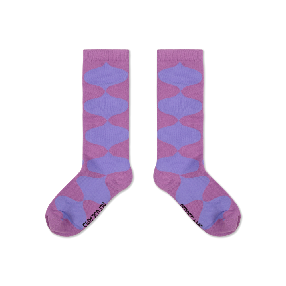 Knee Socks | Soft Harlequin Bloom