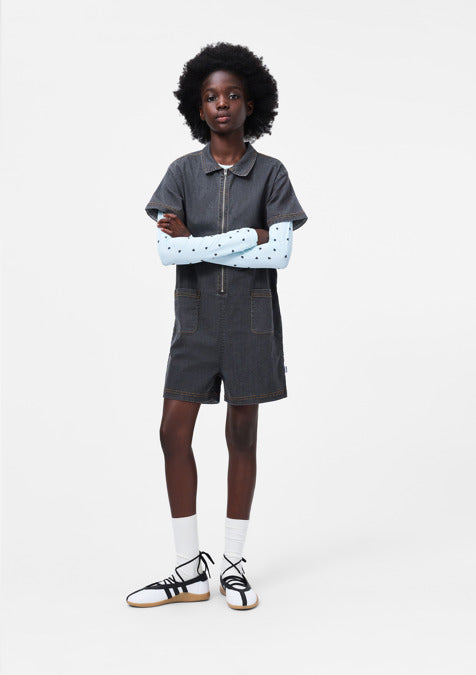 Ann Jumpsuit | Washed Grey