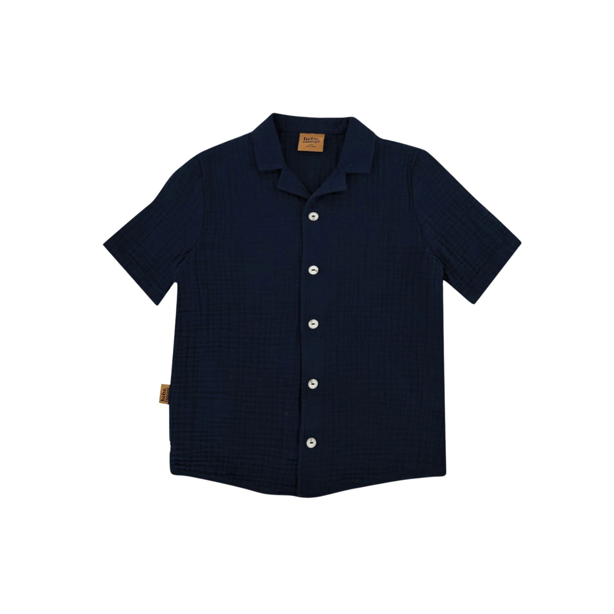 Shirt & Shorts Set | Blue Muslin