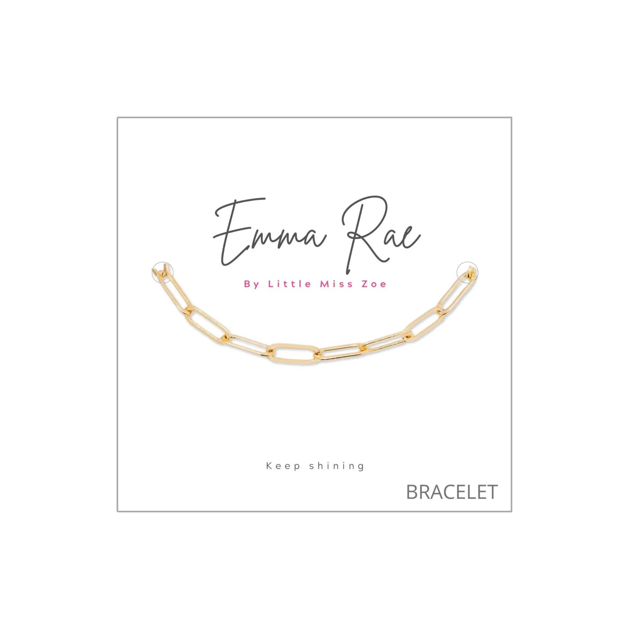 Charm Bar Bracelet