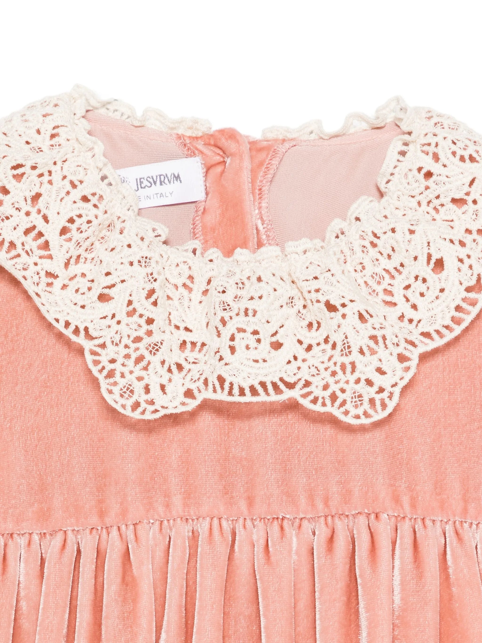 Corniola Velvet Dress | Pink